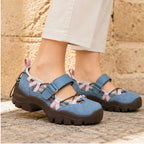 Monique Chunky Mary Janes - Blue - Footwear Style: Sneakers - Brondals - Image 4