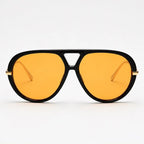 Monterey Retro Pilot Shades - Black orange - sunglasses - Brondals - Image 2