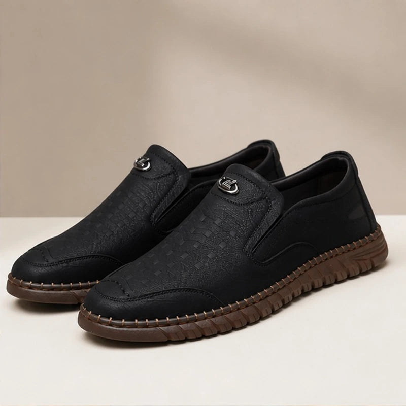 Mortimer Genuine Leather Shoes - Black - mens shoes - Brondals - Image 2