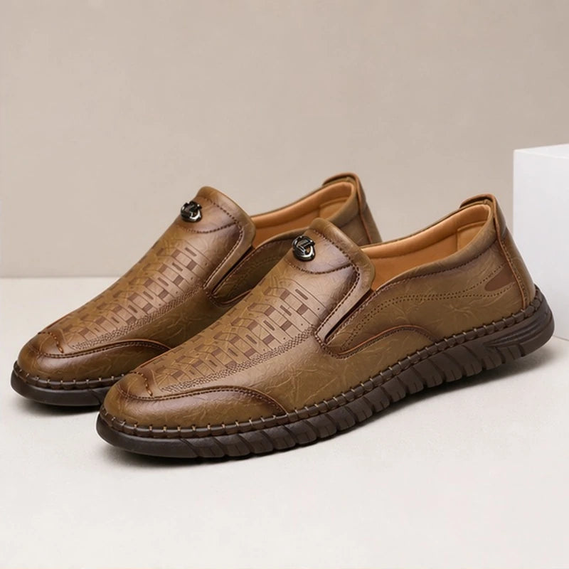 Mortimer Genuine Leather Shoes - Brown - mens shoes - Brondals - Image 2