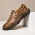 Mortimer Genuine Leather Shoes - Brown - Shoes - Brondals - Image 1