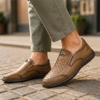 Mortimer Genuine Leather Shoes - Brown - leather shoes - Brondals - Image 3