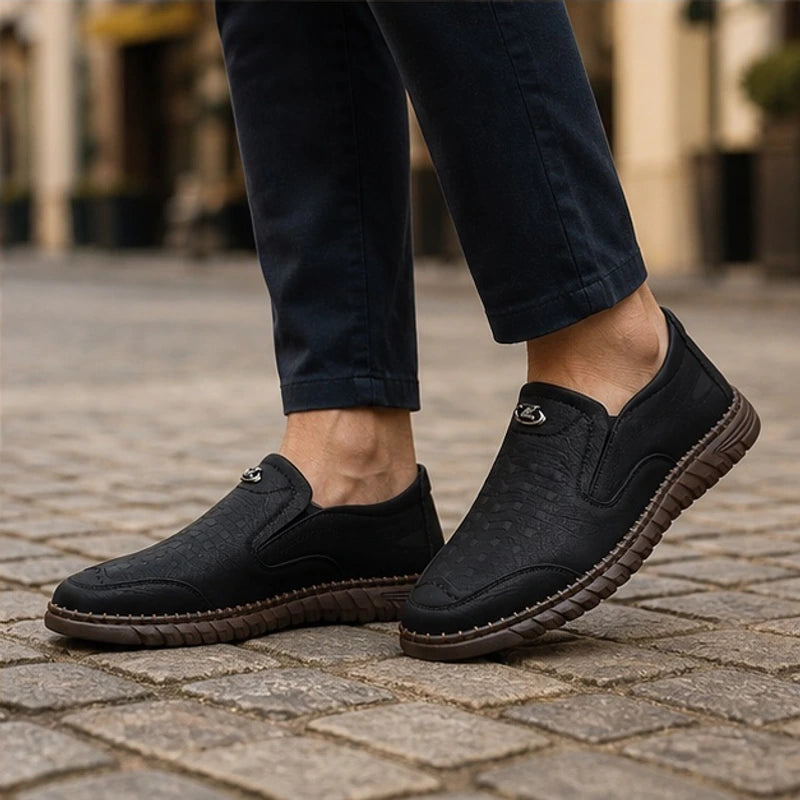 Mortimer Genuine Leather Shoes - Black - leather shoes - Brondals - Image 3