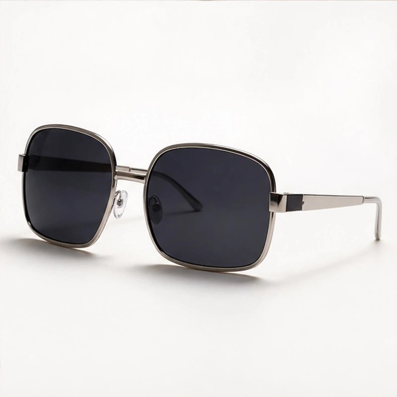Mykonos Square Aviator Sunglasses - Black - sunglasses - Brondals - Image 2