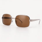 Mykonos Square Aviator Sunglasses - Brown - sunglasses - Brondals - Image 2