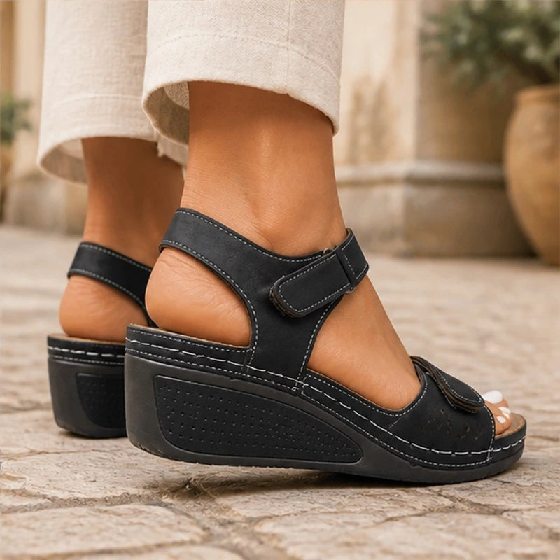 Nadia Orthopedic Sandals - Black - Department: Women - Brondals - Image 3
