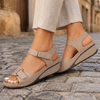 Nadia Orthopedic Sandals - Khaki - Catalog Group: Footwear - Brondals - Image 2