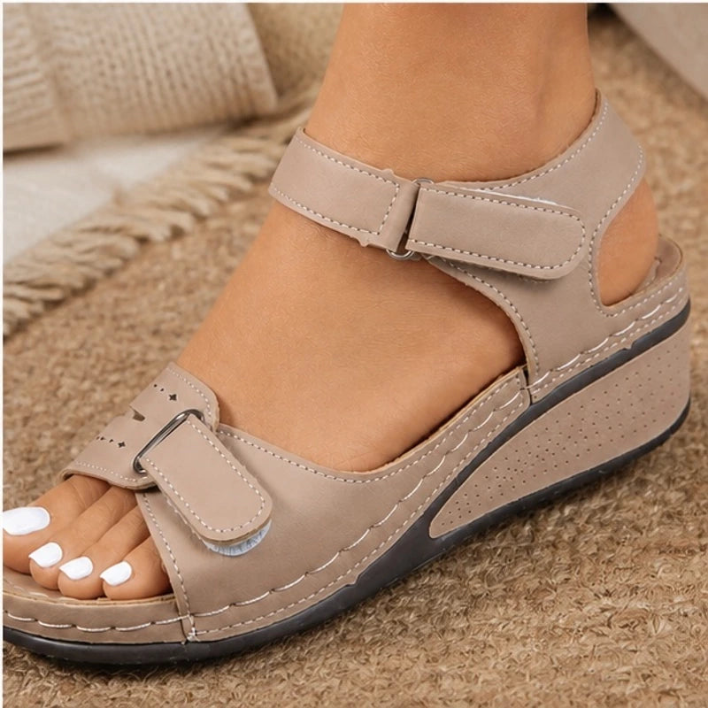 Nadia Orthopedic Sandals - Khaki - Department: Women - Brondals - Image 3