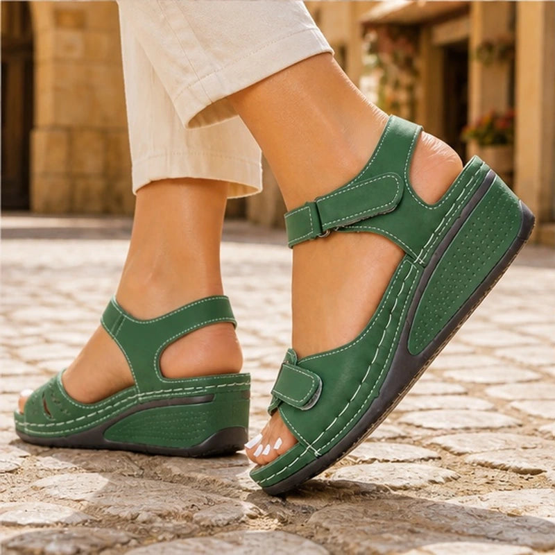 Nadia Orthopedic Sandals - Green - Department: Women - Brondals - Image 3