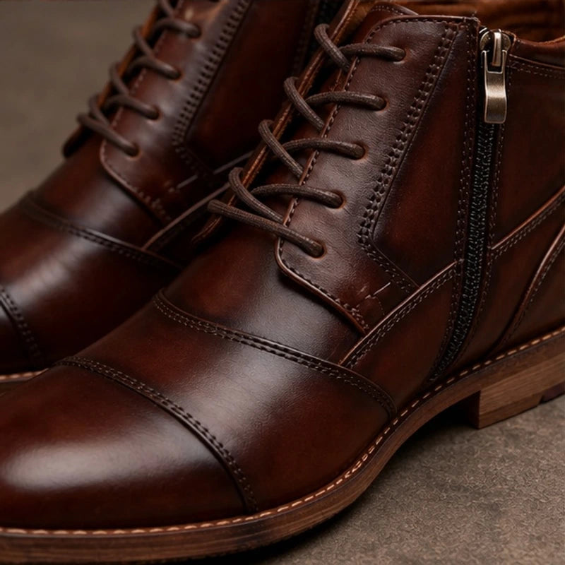 Nash Leather Boots - Brown - men's boots - Brondals - Image 2