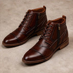 Nash Leather Boots - Brown - leather boots - Brondals - Image 3