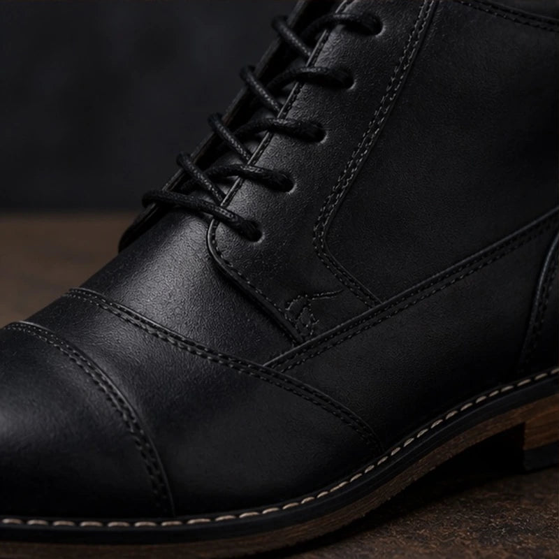 Nash Leather Boots - Black - men's boots - Brondals - Image 2