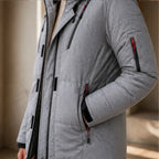 Nerissa Hooded Utility Coat - Gray - Department: Women - Brondals - Image 3