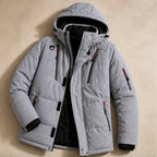 Nerissa Hooded Utility Coat - Gray - Women's Clothing > Outerwear > Utility Coats - Brondals - Image 1