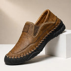 Newell Leather Loafers - Brown - Shoes - Brondals - Image 1