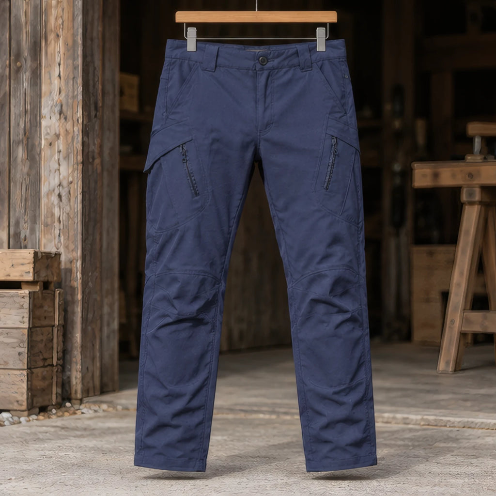 Niall Men's Tactical Cargo Pants - Navy - male - Brondals - Image 3