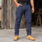 Niall Men's Tactical Cargo Pants - Navy - Men's Clothing > Pants > Tactical Cargo Pants - Brondals - Image 1