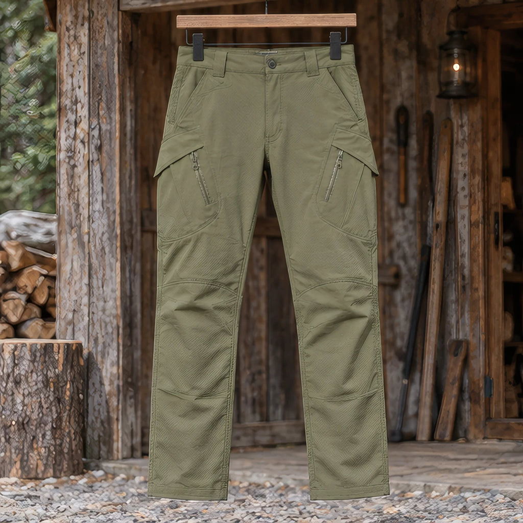 Niall Men's Tactical Cargo Pants - Army Green - male - Brondals - Image 3