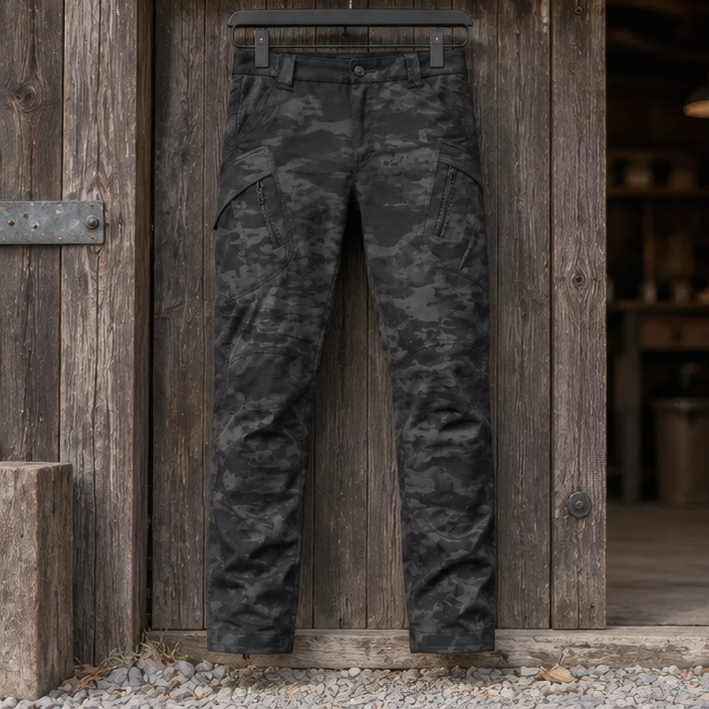 Niall Men's Tactical Cargo Pants - Night Camo - male - Brondals - Image 3