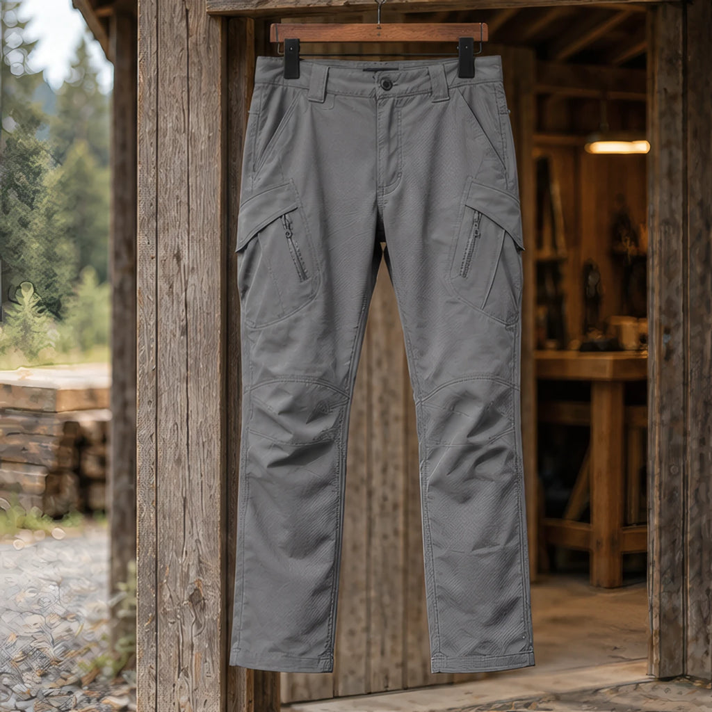 Niall Men's Tactical Cargo Pants - Grey - male - Brondals - Image 3