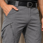 Niall Men's Tactical Cargo Pants - Grey - men's clothing - Brondals - Image 4