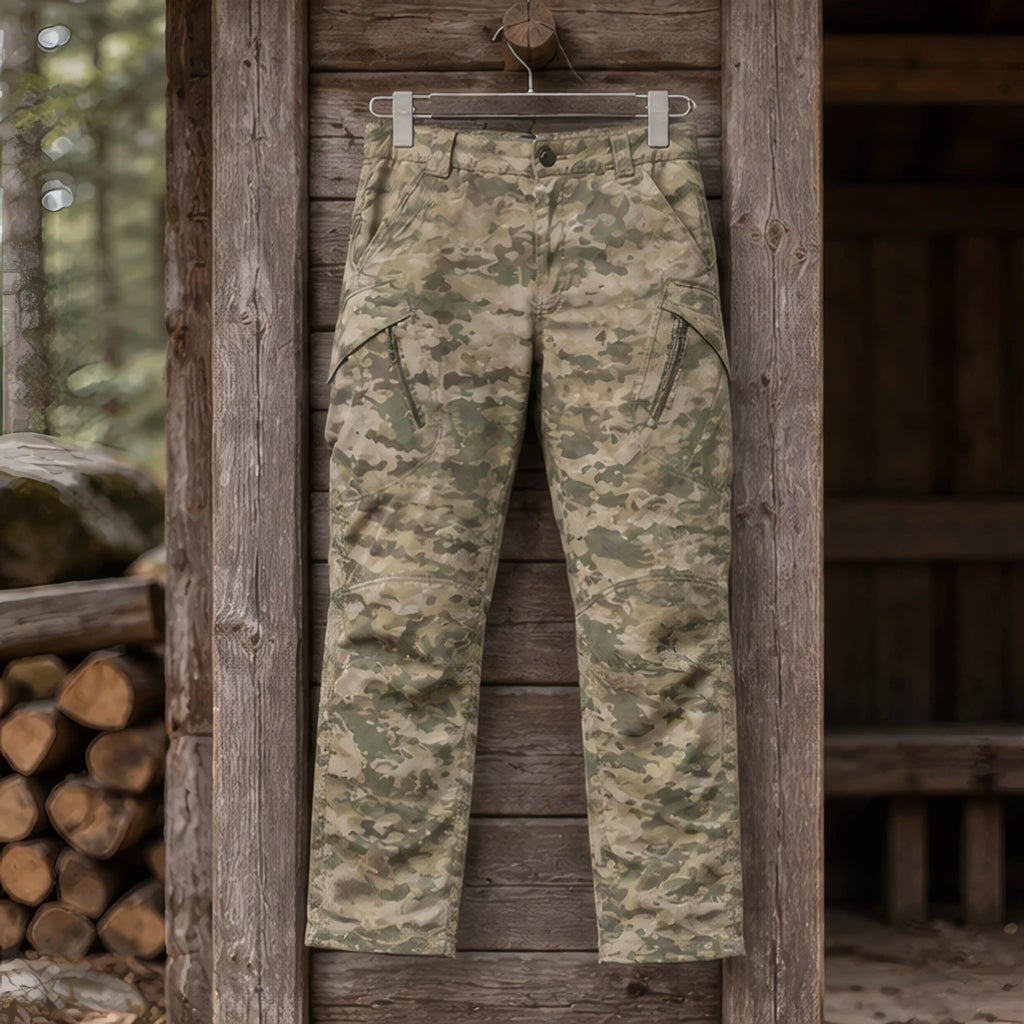 Niall Men's Tactical Cargo Pants - Field Camo - male - Brondals - Image 3