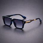 Laventia Square Sunglasses - Blue Tortoise - Sunglasses - Brondals - Image 1