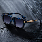 Laventia Square Sunglasses - Blue Tortoise - square sunglasses - Brondals - Image 3