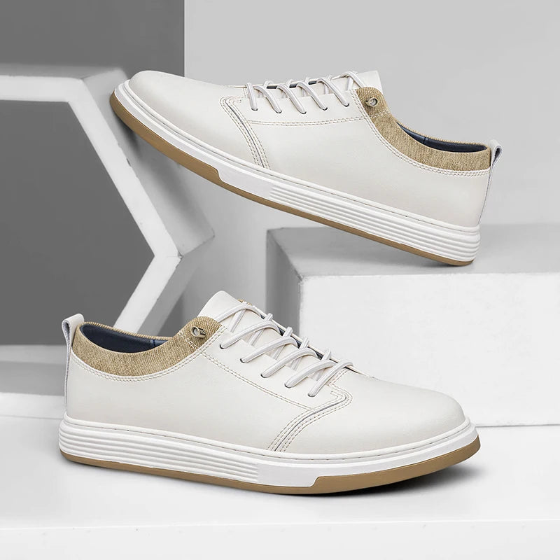 Vinchenco Leather Sneakers - leather sneakers - Brondals - Image 3