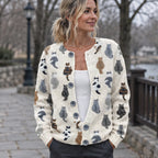 Ornella Women's Button Down Cardigan - B - Women's Clothing > Knitwear > Printed Cardigans - Brondals - Image 1