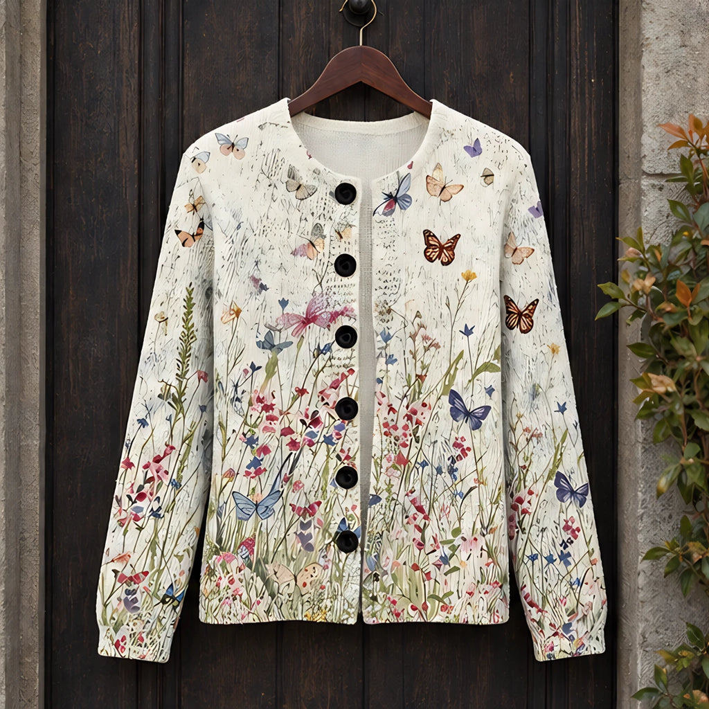 Ornella Women's Button Down Cardigan - F - ai-processed - Brondals - Image 3