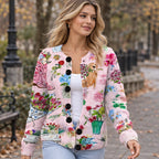 Ornella Women's Button Down Cardigan - A - 23 sept - Brondals - Image 2