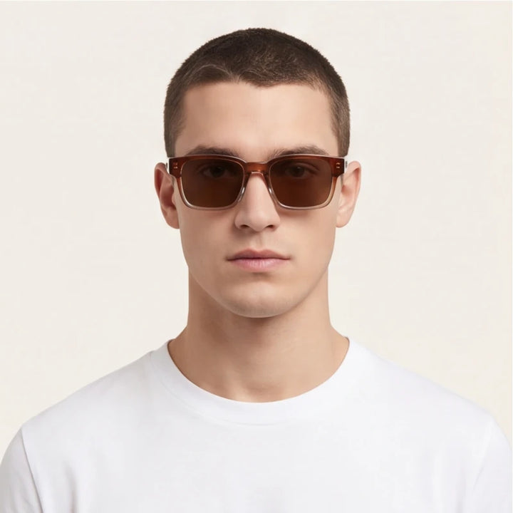 Havana Shift Polarized Sunglasses - Coffee - lightweight frame - Brondals - Image 7