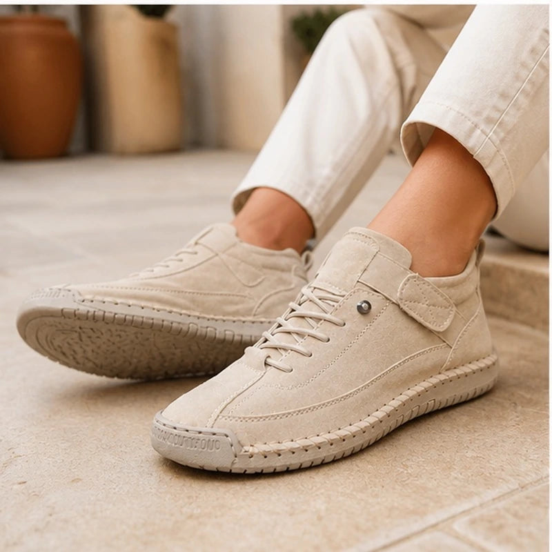 Paola Orthopedic Sneakers - Beige - Footwear Style: Sneakers - Brondals - Image 4