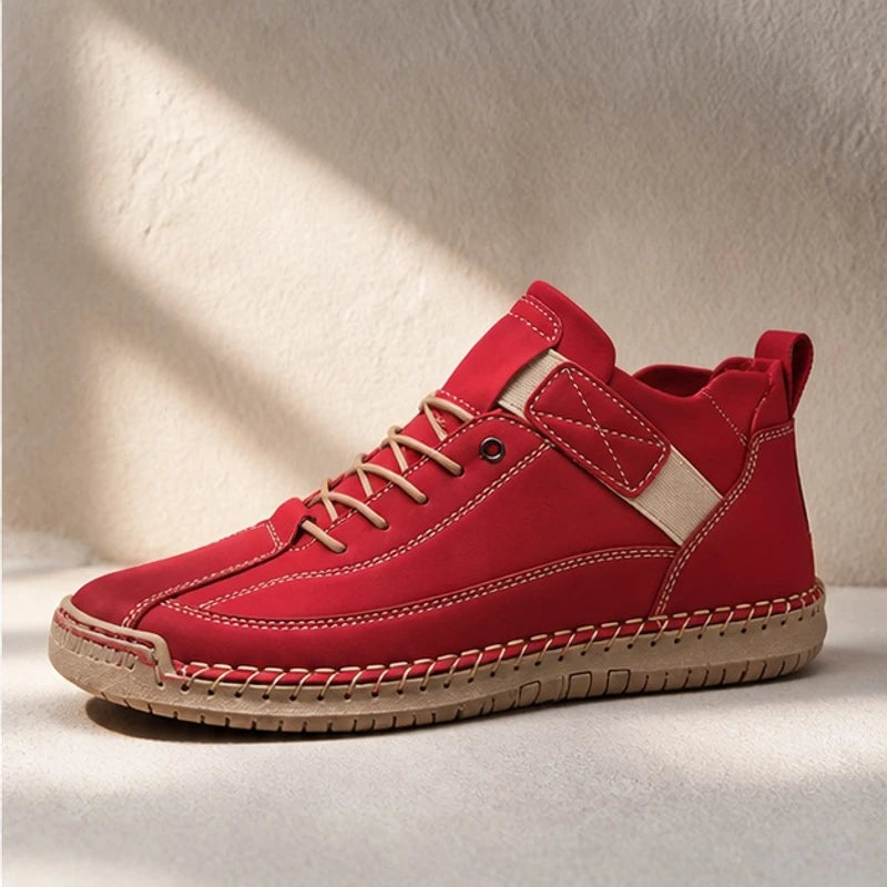Paola Orthopedic Sneakers - Red - Women's Footwear > Walking Sneakers - Brondals - Image 1
