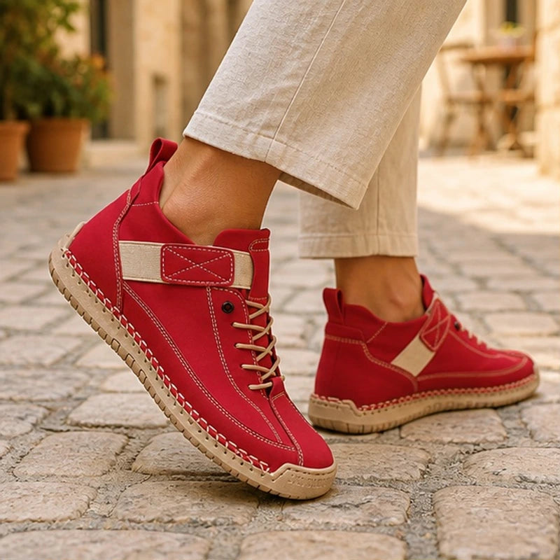 Paola Orthopedic Sneakers - Red - Department: Women - Brondals - Image 3