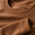Pelham Relaxed-Fit Crew Neck Sweater - Light Brown - Clothing > Sweaters > Crew Neck Sweaters - Brondals - Image 2