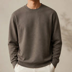 Pelham Relaxed-Fit Crew Neck Sweater - Dark Brown - Clothing > Sweaters > Crew Neck Sweaters - Brondals - Image 2