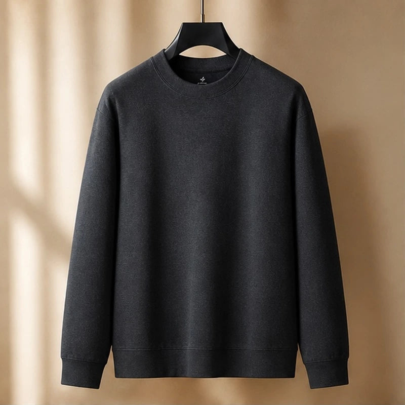 Pelham Relaxed-Fit Crew Neck Sweater - Black - Clothing > Sweaters > Crew Neck Sweaters - Brondals - Image 1