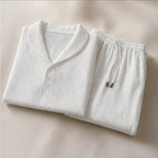 Pemberton Linen Set - White - men's linen set - Brondals - Image 2