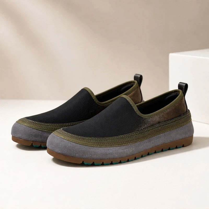Prudence Women's Flexible Leather Cushioned Loafers - Black - Footwear > Loafers - Brondals - Image 2