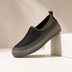 Prudence Women's Flexible Leather Cushioned Loafers - Black - Footwear > Loafers - Brondals - Image 1