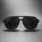Nava Flex Sunglasses - Midnight - retro sunglasses - Brondals - Image 3