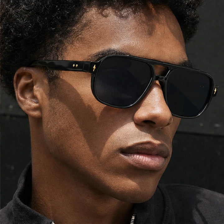 Nava Flex Sunglasses - Midnight - lightweight eyewear - Brondals - Image 8