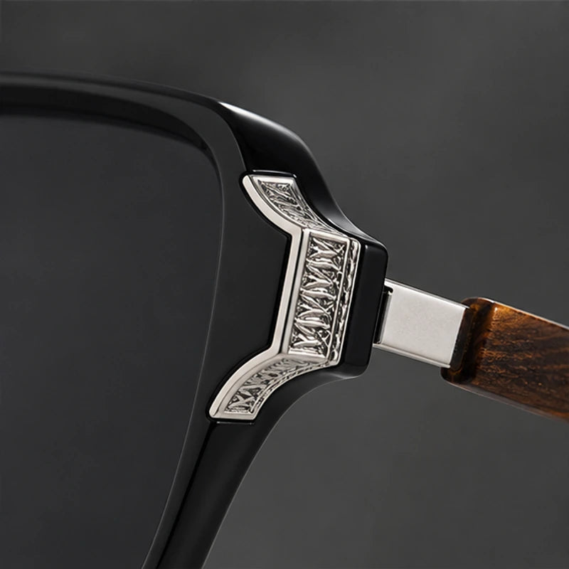 Belgravia Retro Sunglasses - Obsidian - retro sunglasses - Brondals - Image 3