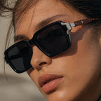 Belgravia Retro Sunglasses - Obsidian - scratch resistant - Brondals - Image 8