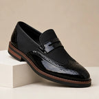 Radley Leather Brogue Loafers - Black - Footwear > Loafers > Wingtip Brogue Loafers - Brondals - Image 1
