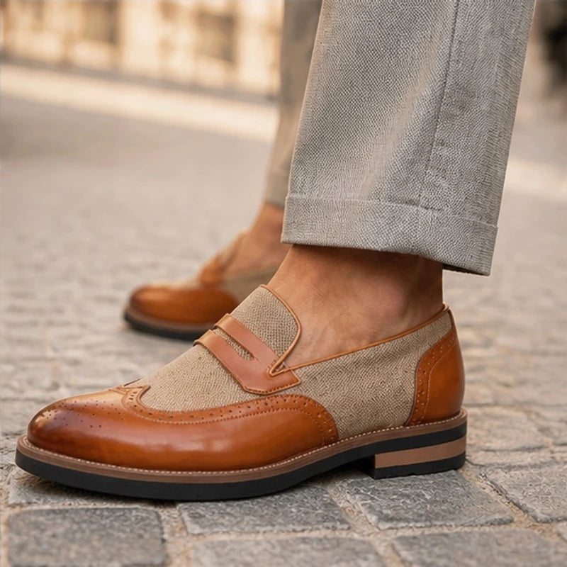 Radley Leather Brogue Loafers - Brown - Flats - Brondals - Image 4