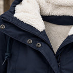 Rafaela Women's Sherpa Lined Parka - Navy - relisted - Brondals - Image 4
