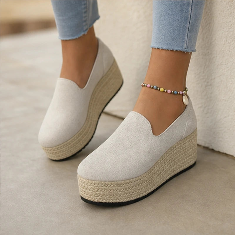 Ranella Rise Platforms - White - Shoes - Brondals - Image 1